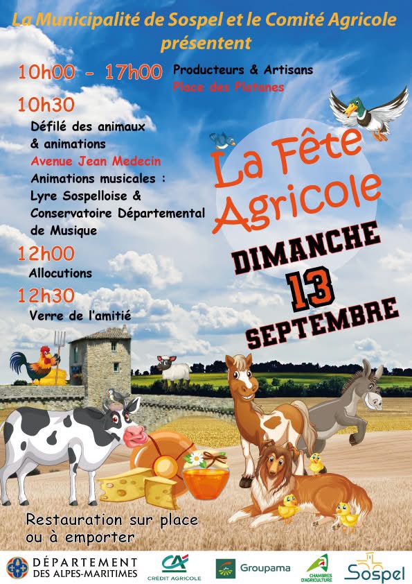FÊTE AGRICOLE DE SOSPEL